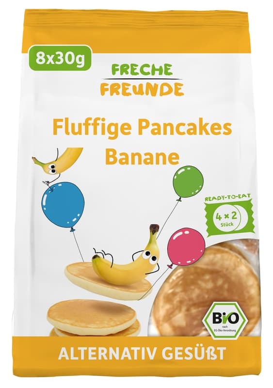 Freche Freunde BIO Fluffige Pancakes Banane
