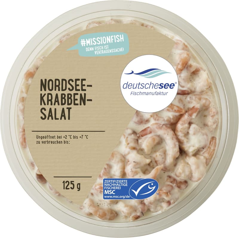 Deutsche See Nordseekrabbensalat