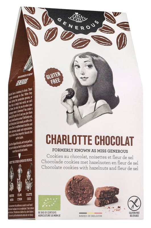 Generous BIO Charlotte Chocolat glutenfrei