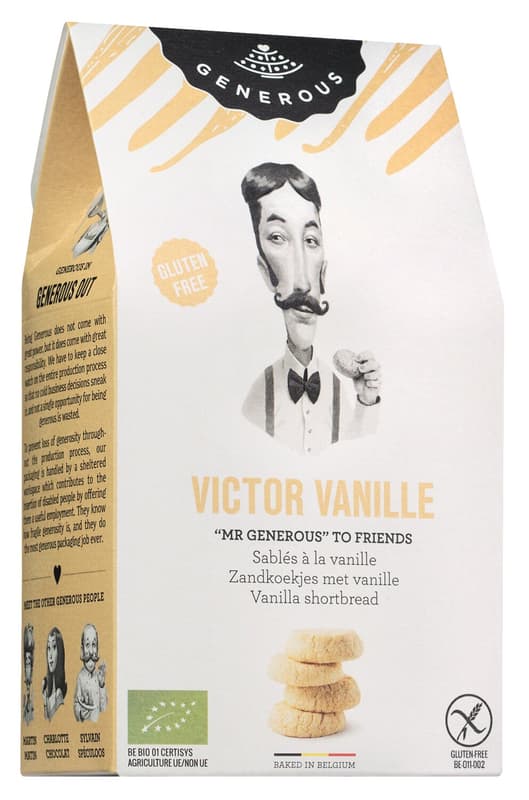 Generous BIO Victor Vanille glutenfrei