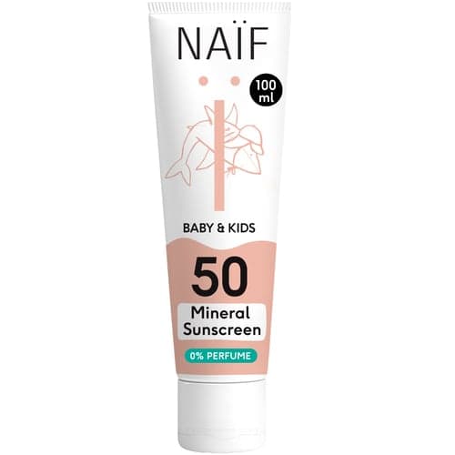 Naïf Care Sonnenschutzcreme Baby & Kind, 0% Parfüm LSF 50