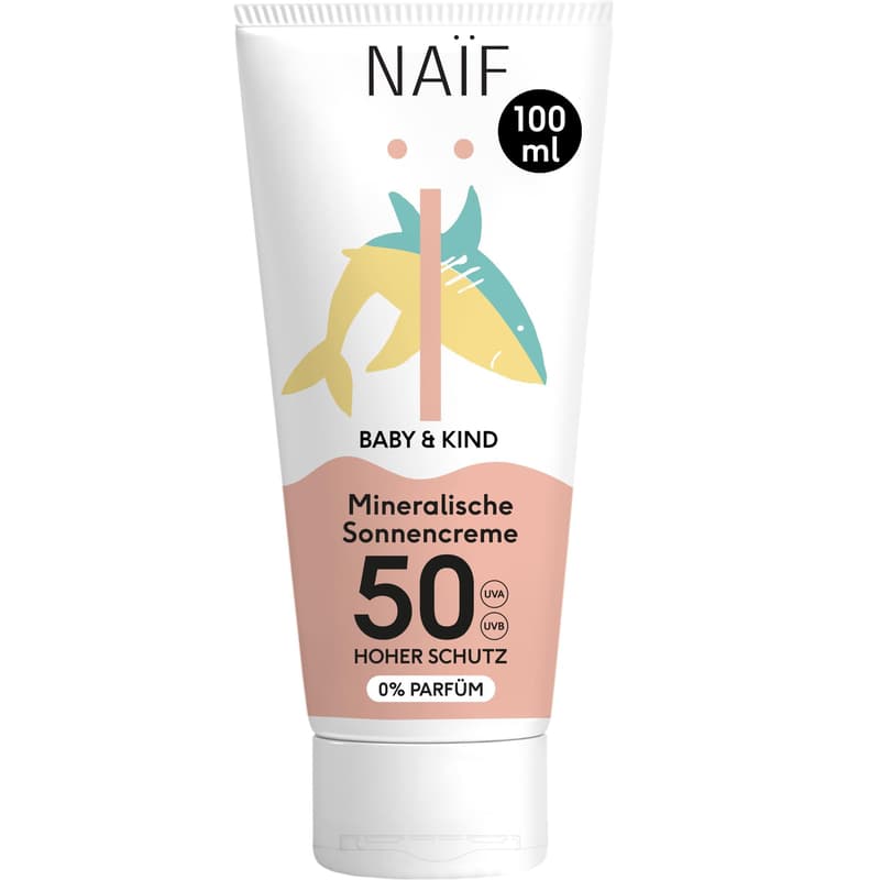 Naïf Care Sun Protection Cream Baby & Child, 0% perfume SPF 50