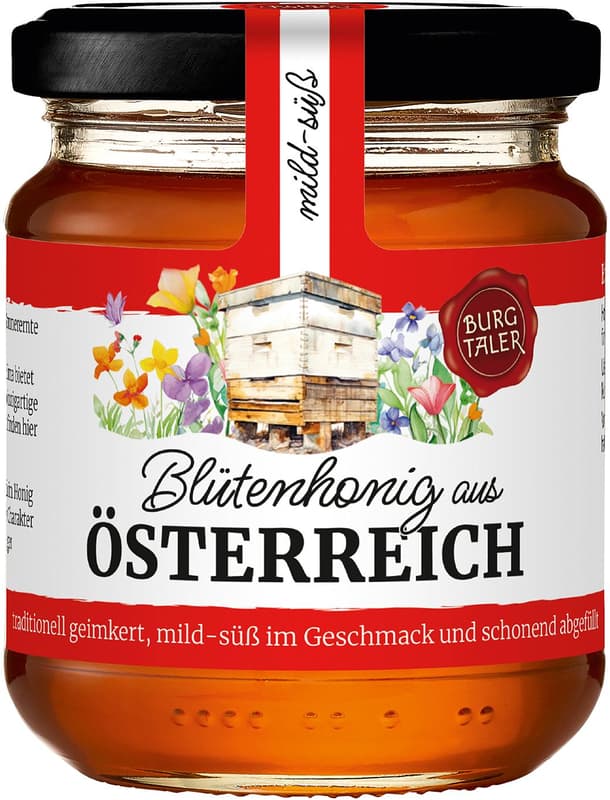 Burgtaler Blütenhonig aus Österreich