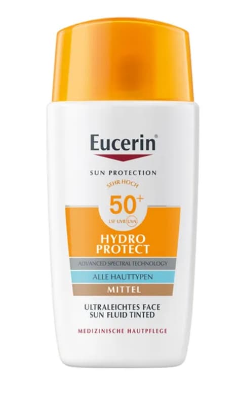Eucerin Sun Hydro Protect getöntes Fluid mittel