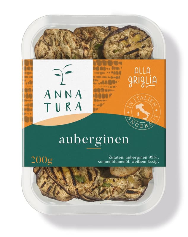 Annatura Auberginen gegrillt