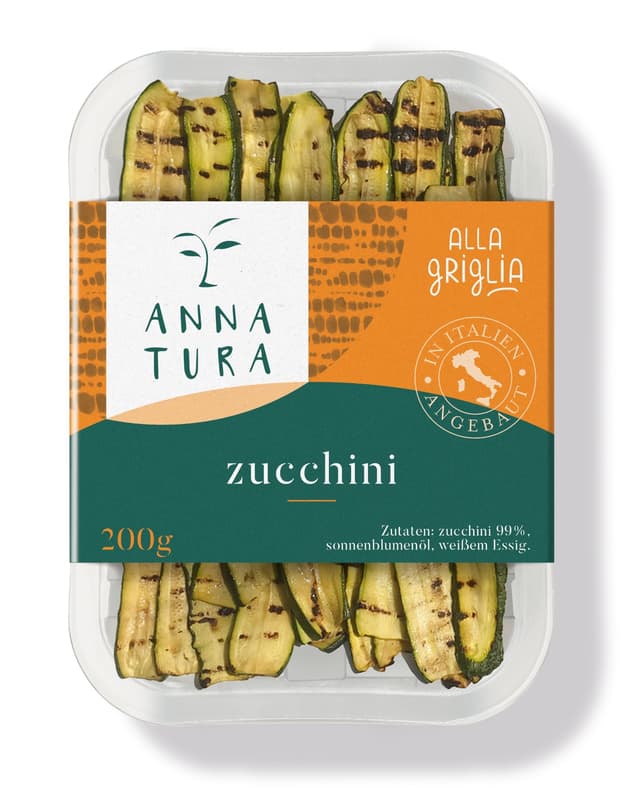 Annatura Zucchini gegrillt