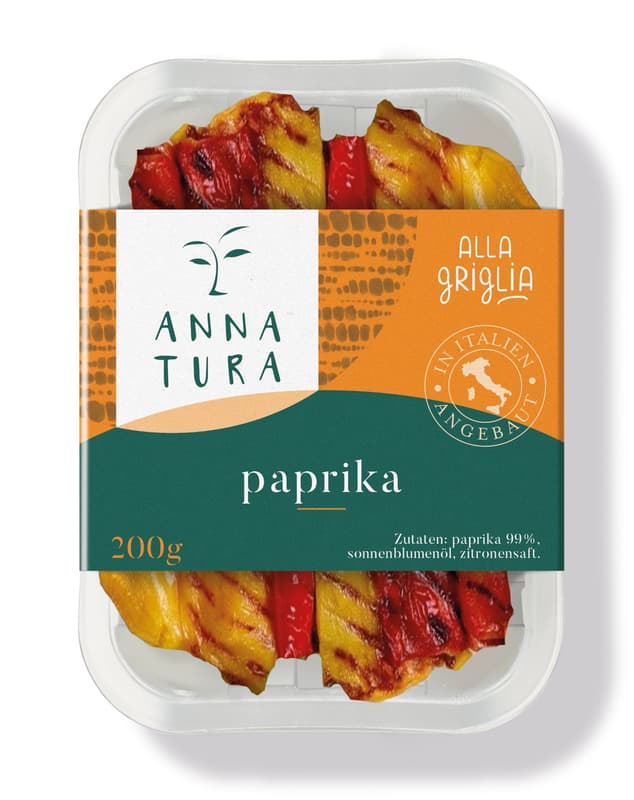 Annatura Paprika gegrillt