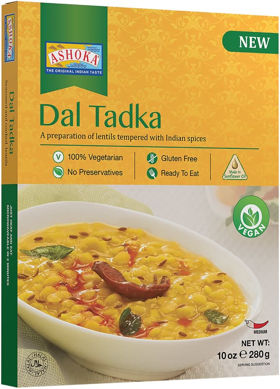 Ashoka Dal Tadka, Fertiggericht mit Linsen