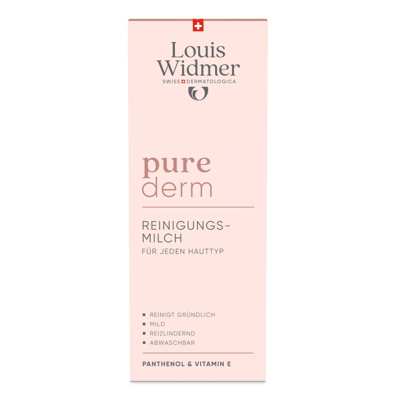 Louis Widmer Purederm parfümfrei Reinigungsmilch