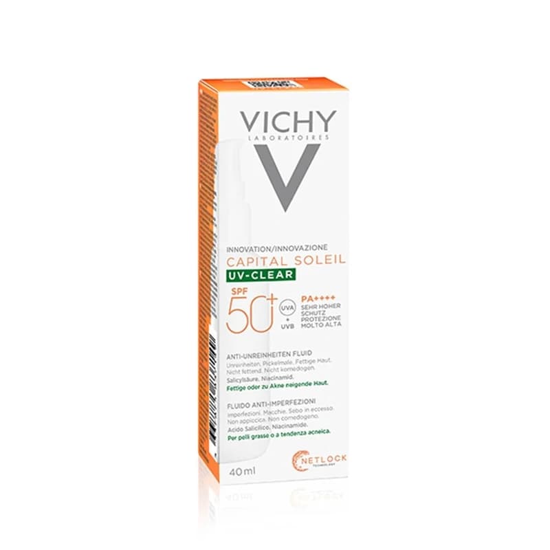 VICHY Capital Soleil UV-Clear LSF50 Anti-Unreinheiten Fluid