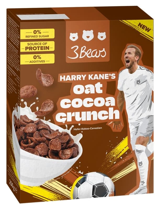 3Bears X Harry Kane's Oat Cocoa Crunch