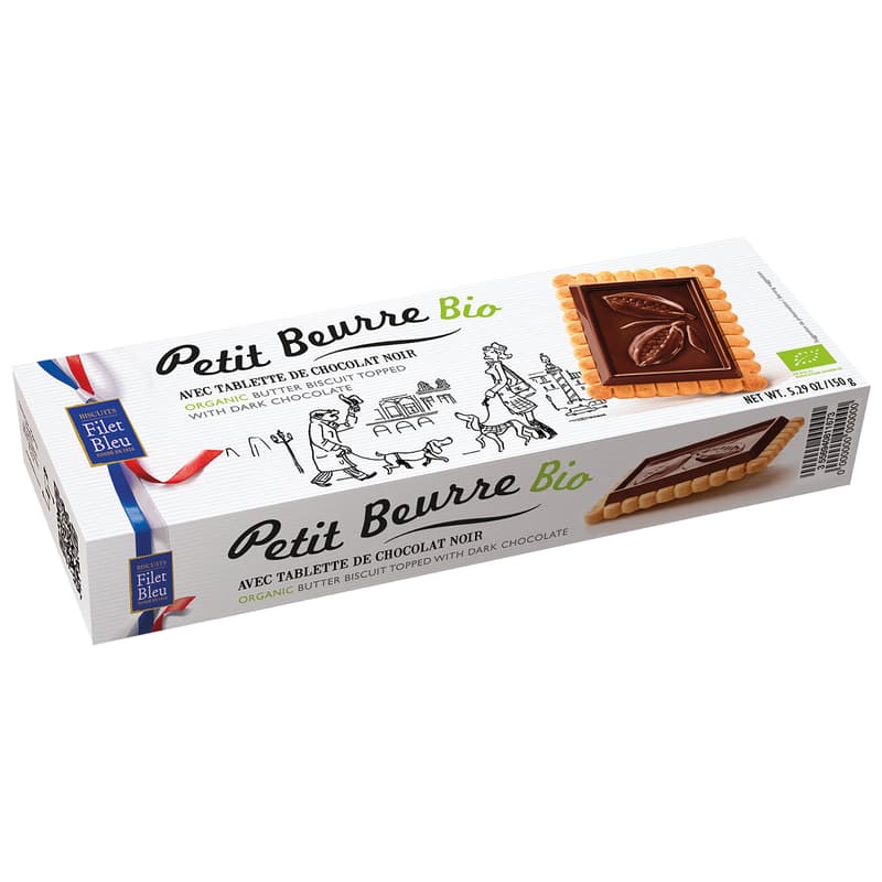 Filet Bleu BIO Butterkekse Bitterschokolade
