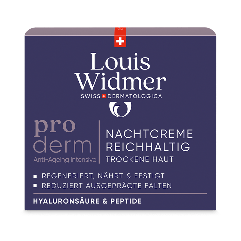 Widmer proderm Nachtcreme reichhaltig