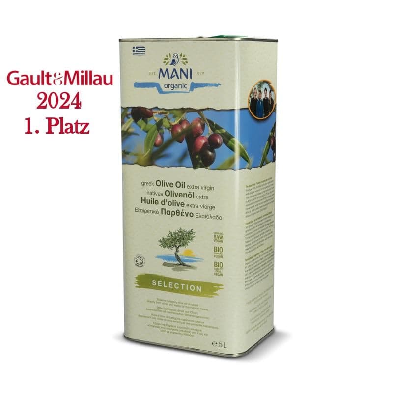 MANI BIO natives Olivenöl extra Selection