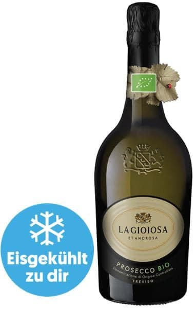 La Gioiosa BIO Prosecco Spumante DOC. - gekühlt