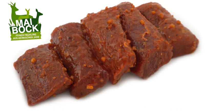 Esterahzy Deer Steak marinated