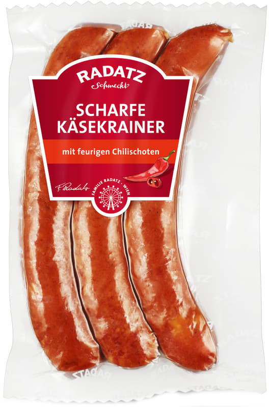 Radatz Original Wiener Käsekrainer spicy