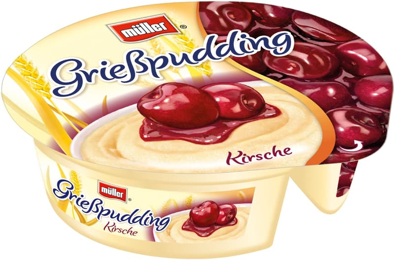 Müller Grießpudding Kirsche