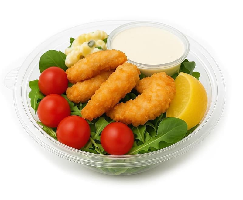 Yuu´n mee Prawn Caesar Salad