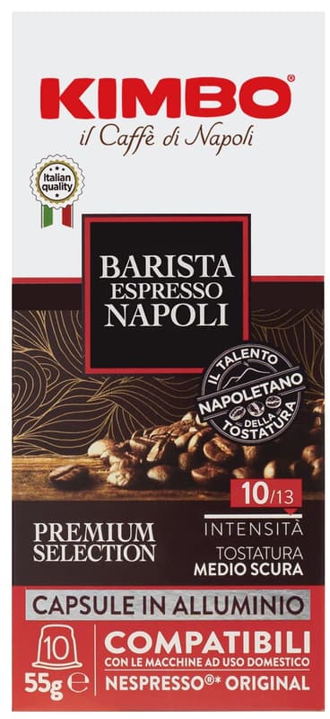 Kimbo Barista Espresso Napoli Kapseln Nespresso kompatibel