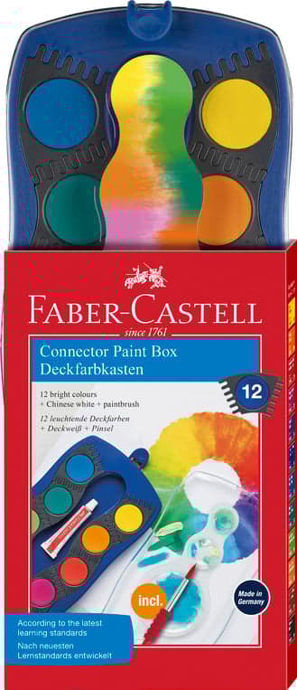 Faber-Castell Farbkasten Connector 12 Farben