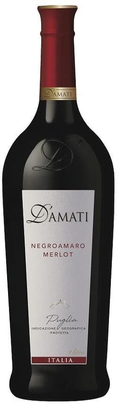 D´Amati Merlot Rosso Puglia IGT 2023 1l