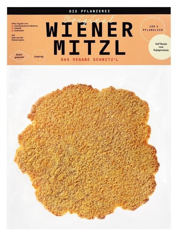 Die Pflanzerei WIENER MITZL - Das pflanzliche Schnitzel (tiefgekühlt)