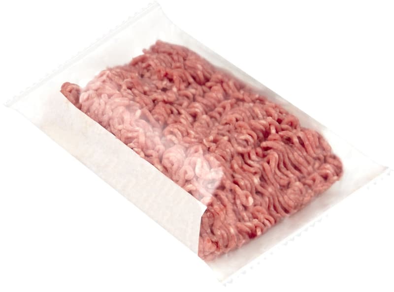 Minced pork with additives