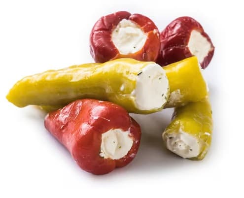 Pappudia Mixed Peppers filled with Cheese in Rapeseed Oil
