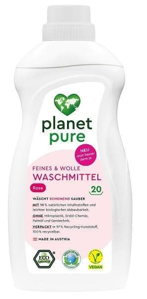 Planet Pure Feines & Wolle Waschmittel Rose