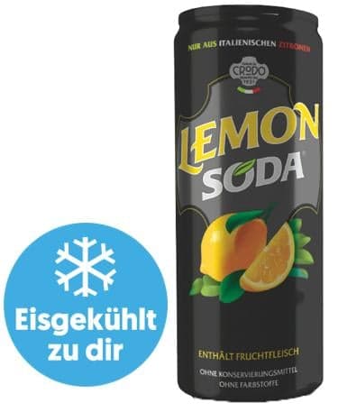 Lemon Soda (EinwegPFAND) - gekühlt
