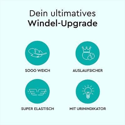 LILLYDOO Windeln Größe 1, 2-5 kg, 24 Stück