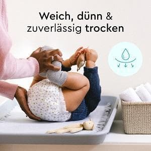 LILLYDOO Windeln Größe 1, 2-5 kg, 24 Stück