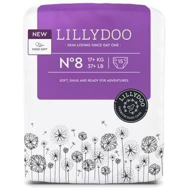 LILLYDOO Windeln Größe 8, 15 Stück, 15 Stück