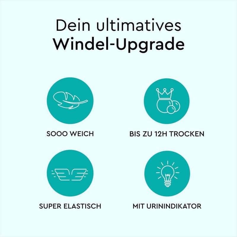 LILLYDOO Windeln Größe 6, Monatsbox, 114 Stück