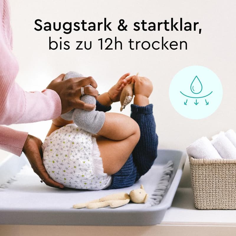 LILLYDOO Windeln Größe 6, Monatsbox, 114 Stück