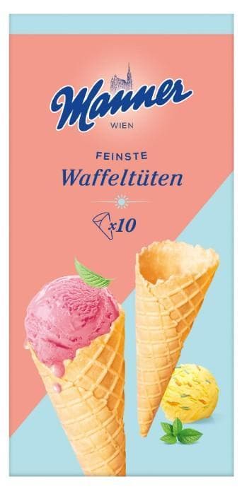 Manner Waffeltüten