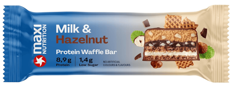 Maxi Nutrition Milk & Hazelnut Protein Waffle Bar