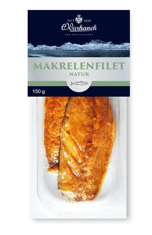 Warhanek smoked mackerel fillet