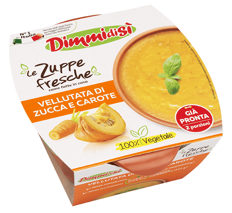 DimmidiSi Kürbis Karotten Cremesuppe