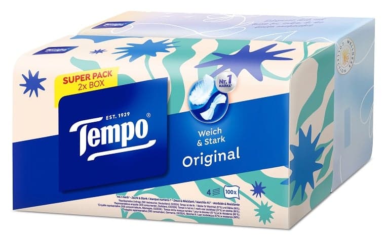 Tempo tissue Duo Box 200 sheets