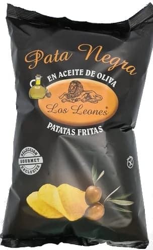 Patatas Los Leones crisps in olive oil