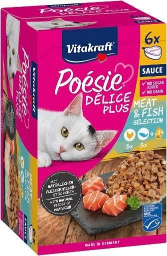 Vitakraft Poésie Délice Plus MP Huhn+Lachs MSC