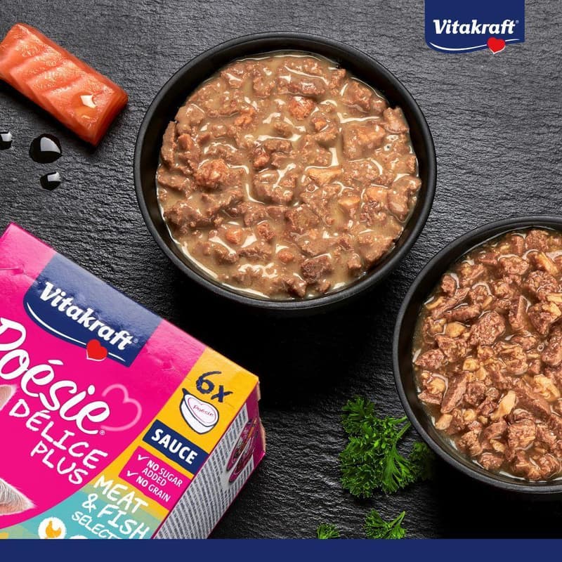 Vitakraft Poésie Délice Plus MP Huhn+Lachs MSC