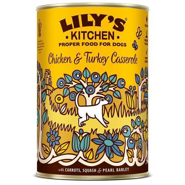 LILY'S KITCHEN Dog Huhn & Truthahn Casserole