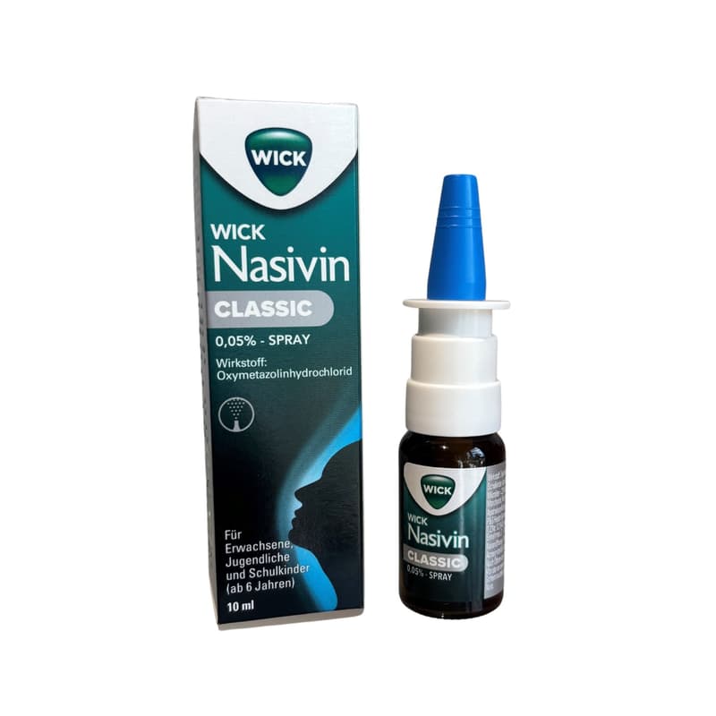 Wick Nasivin Classic 0,05 % - Spray