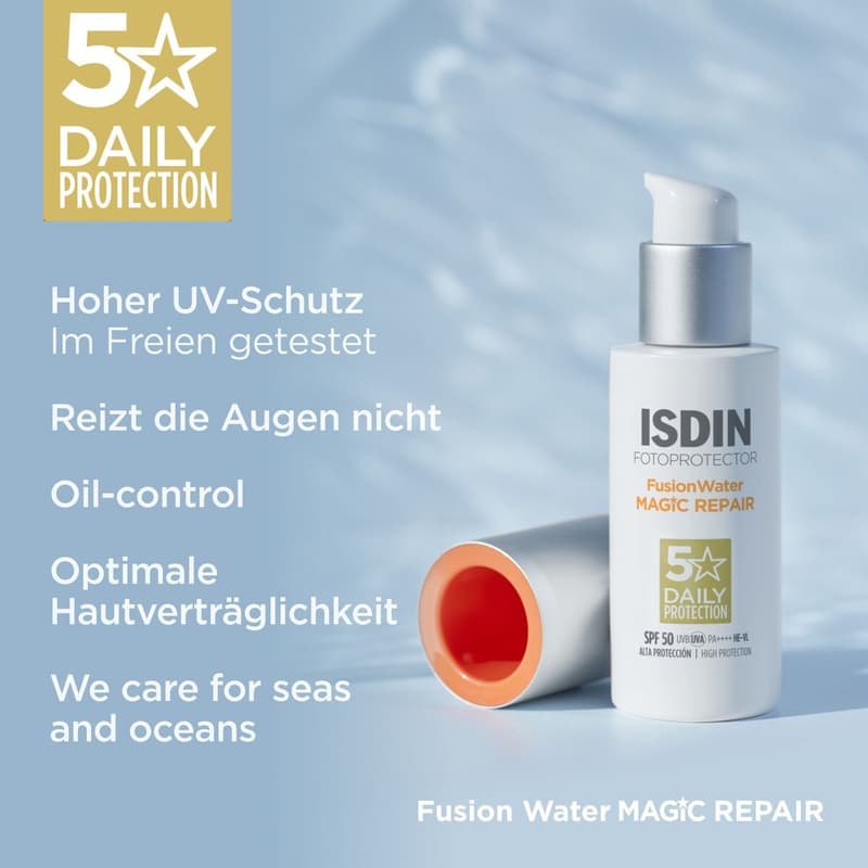 ISDIN Sonne Fotoprotector Fusion Water Magic Repair LSF 50