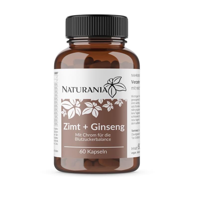 Naturania Zimt + Ginseng Kapseln