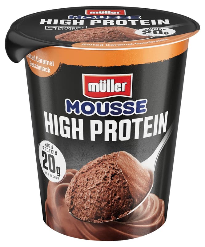 Müller High Protein Mousse Salted Caramel