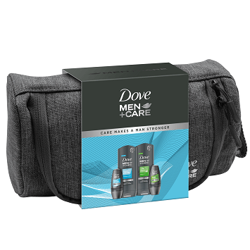 Dove Men Washbag 2x Roll-on, 2x Shower Gel